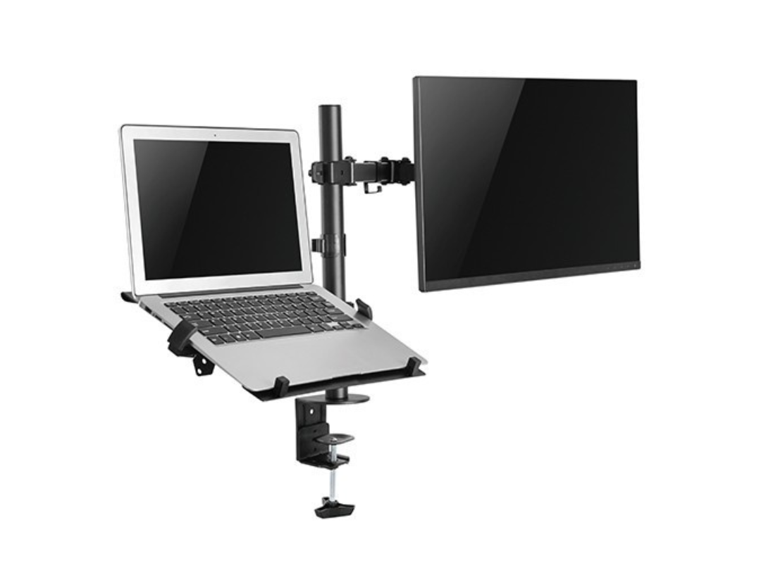 Buy Skill Tech SH 0240KN Desk Mount Monitor & Laptop Arm Mount in Qatar Buy Skill Tech SH 0240KN Desk Mount Monitor & Laptop Arm Mount in Qatar
